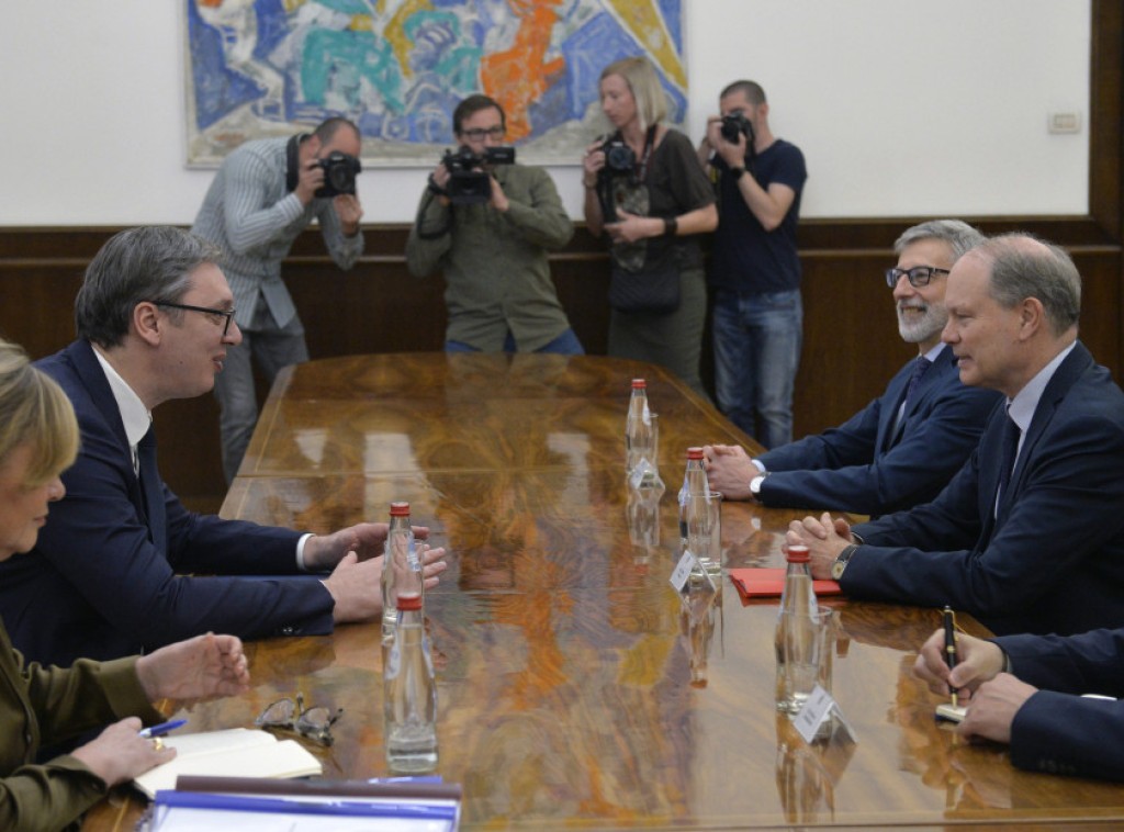 Vucic: Good, open discussions with Troccaz