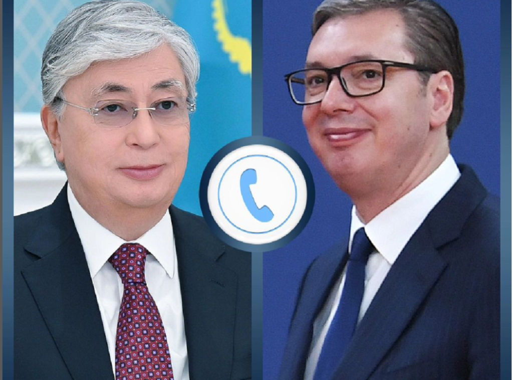 Aleksandar Vučić razgovarao sa Kasimom Tokajevim o jačanju strateškog partnerstva Srbije i Kazahstana