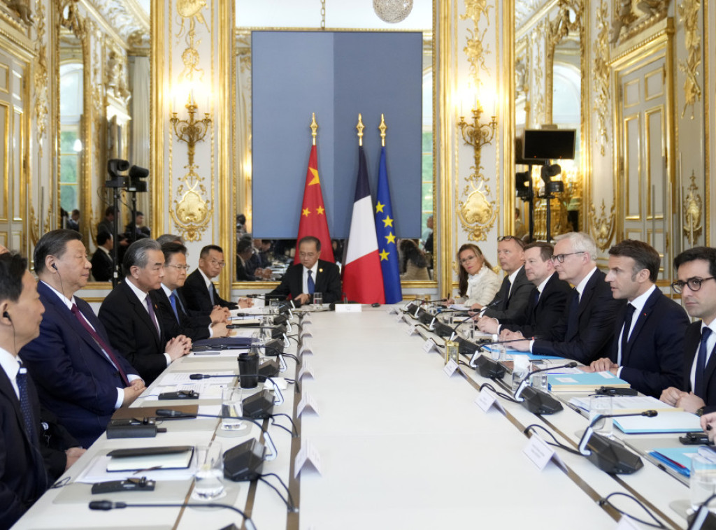 Si Đinping na sastanku s Makronom: Kina i Francuska da se drže zajedničkih koristi