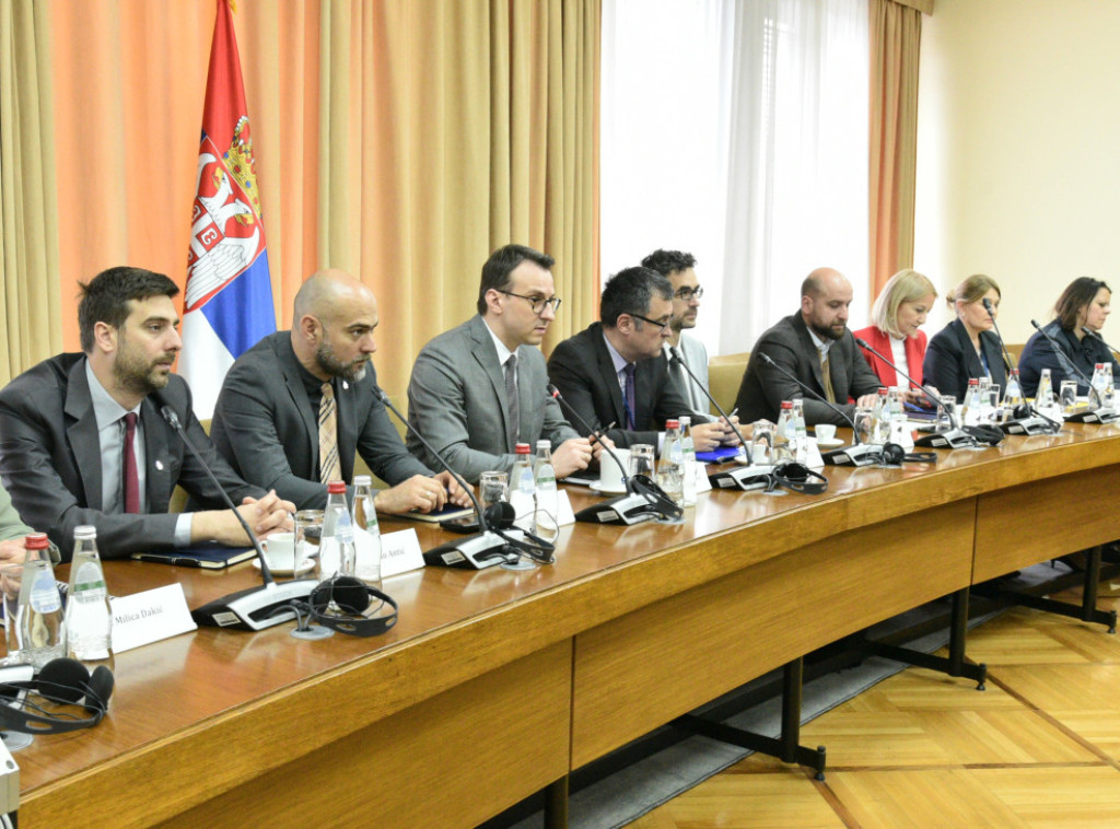 Petkovic meets with Quint ambassadors, EU delegation head