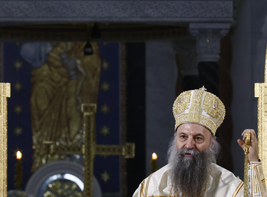 Patrijarh u Hramu Svetog Save priredio prijem za direktore osnovnih i srednjih škola