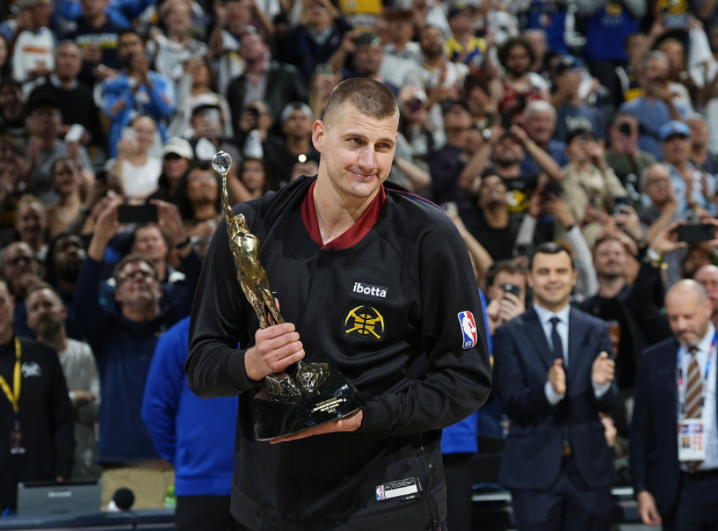 Nikola Jokić treći put dobio nagradu za najkorisnijeg igrača NBA lige