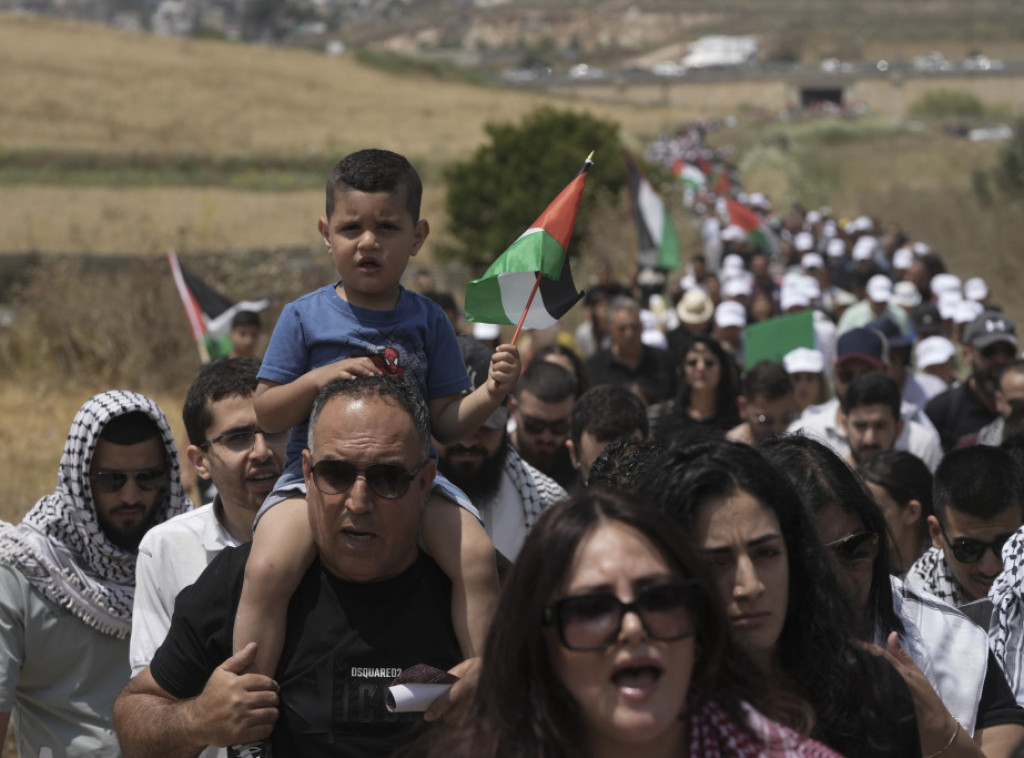 Palestinci obeležavaju 76. godišnjicu Nakbe, prisilnog raseljavanja 750.000 ljudi