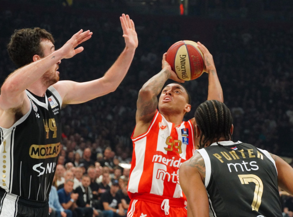 Red Star Belgrade sweep Partizan to win basketball ABA League
