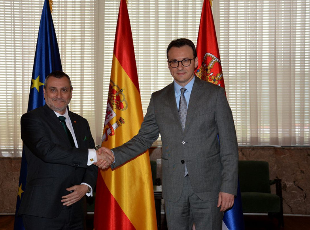 Petar Petković razgovarao sa ambasadorom Španije o situaciji na KiM