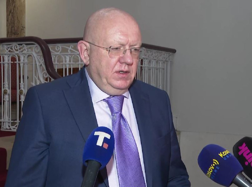 Nebenzja: Rezolucija može da poveća tenzije u celom regionu, Srbija ima podršku Rusije