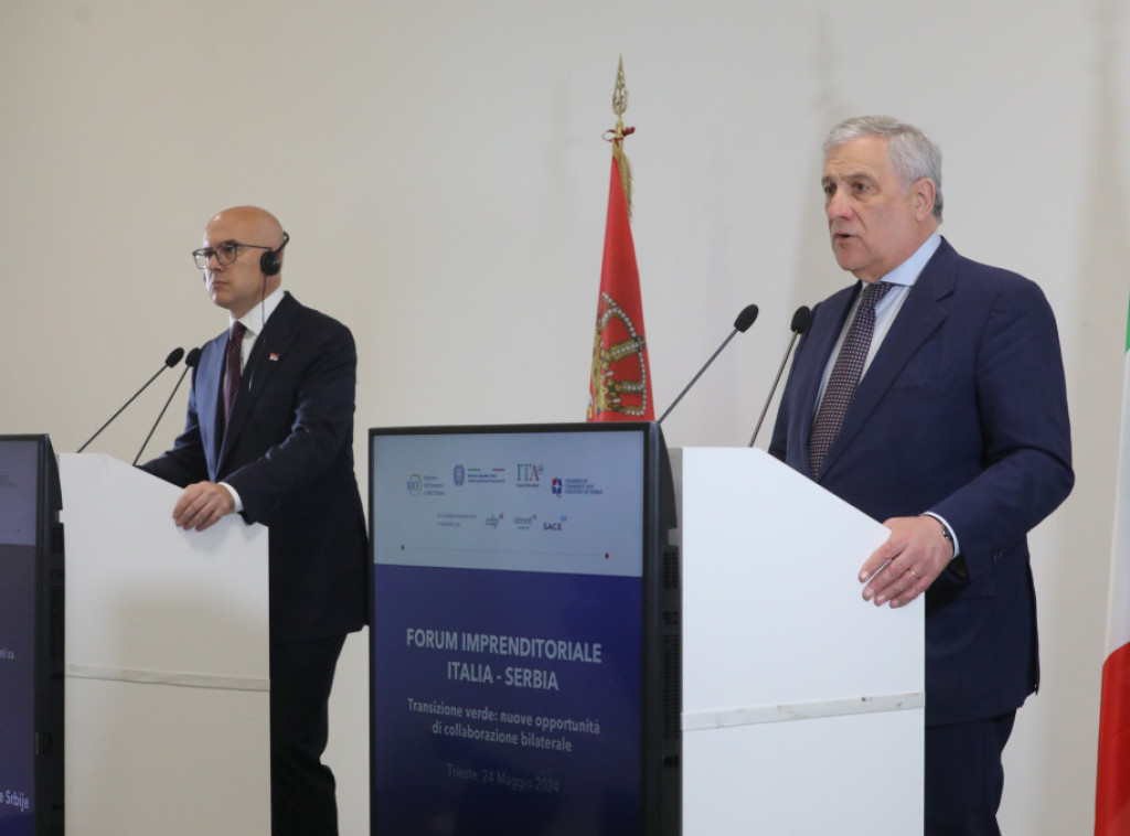 Antonio Tajani: Rezolucija nije svaljivanje krivice na Srbiju, odgovornost je individualna
