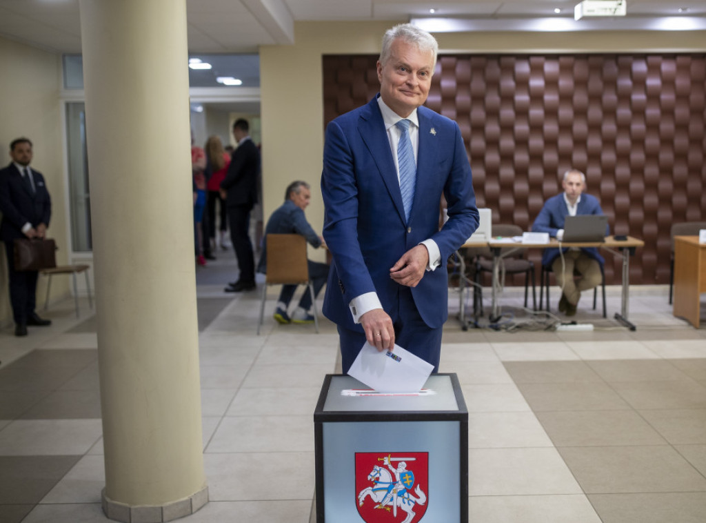 Nauseda vodi na predsedničkim izborima u Litvaniji