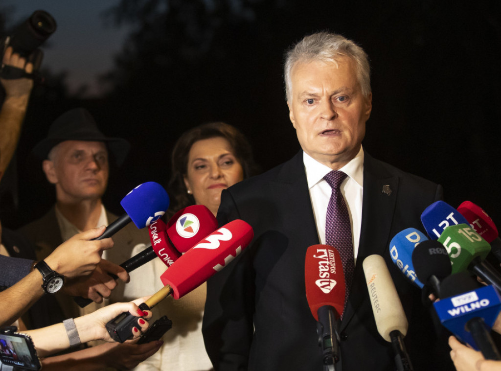 Predsednik Litvanije Gitanas Nauseda osvojio drugi mandat