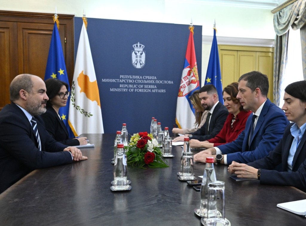 Đurić i Fotiju: Značajna podrška Kipra nacionalnim interesima Srbije