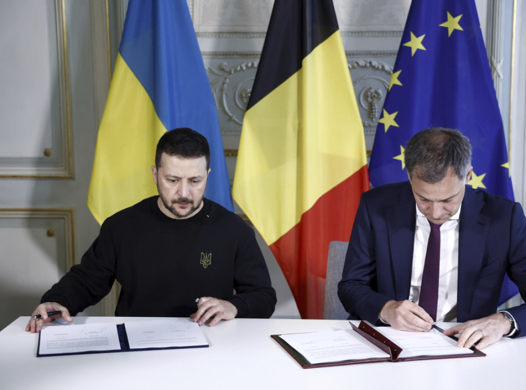 Belgija i Ukrajina potpisale sporazum, 977 miliona evra vojne pomoći i 30 aviona F-16