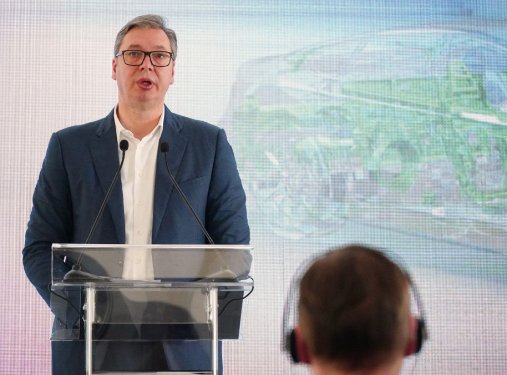 Vucic lays cornerstone for new PWO Group plant in Cacak
