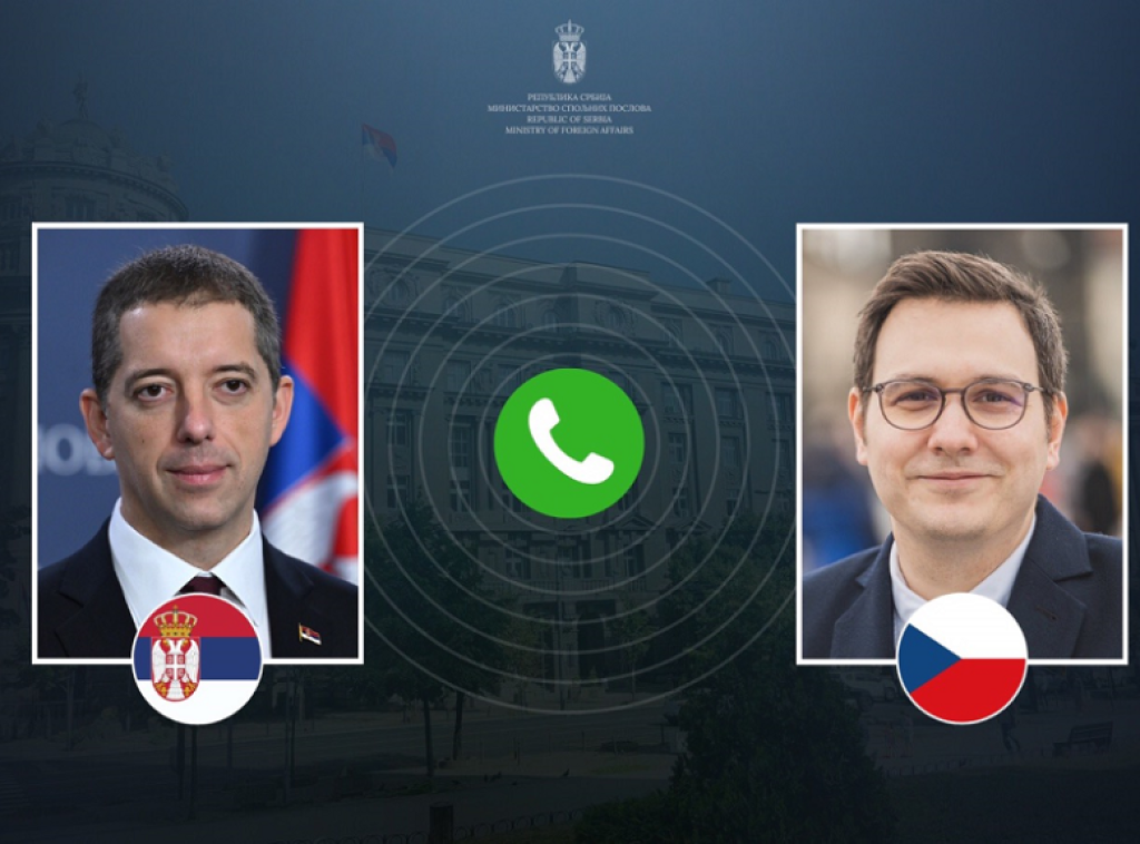 Djuric, Czech FM discuss bilateral relations, situation in Kosovo-Metohija