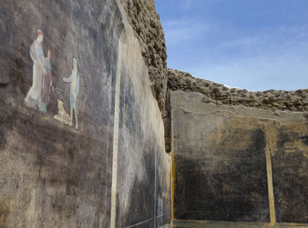 U ruševinama Pompeje otkriveni dečiji crteži gladijatora