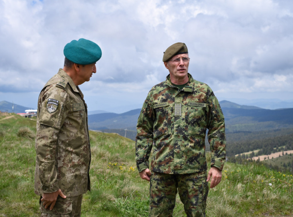 Mojsilovic meets with Kfor commander