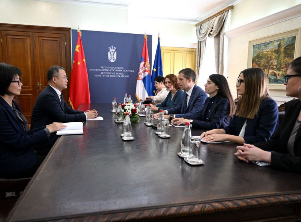 Đurić i Li Ming razgovarali o dubokom poverenju Srbije i Kine i strateškom partnerstvu