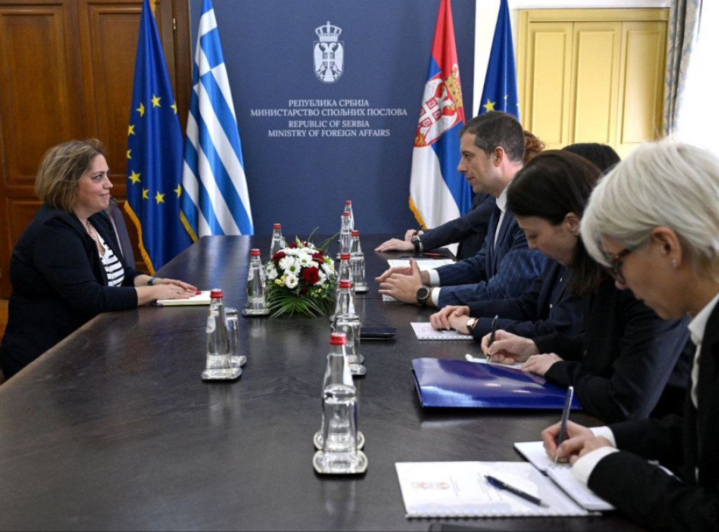 Djuric meets with Greek ambassador