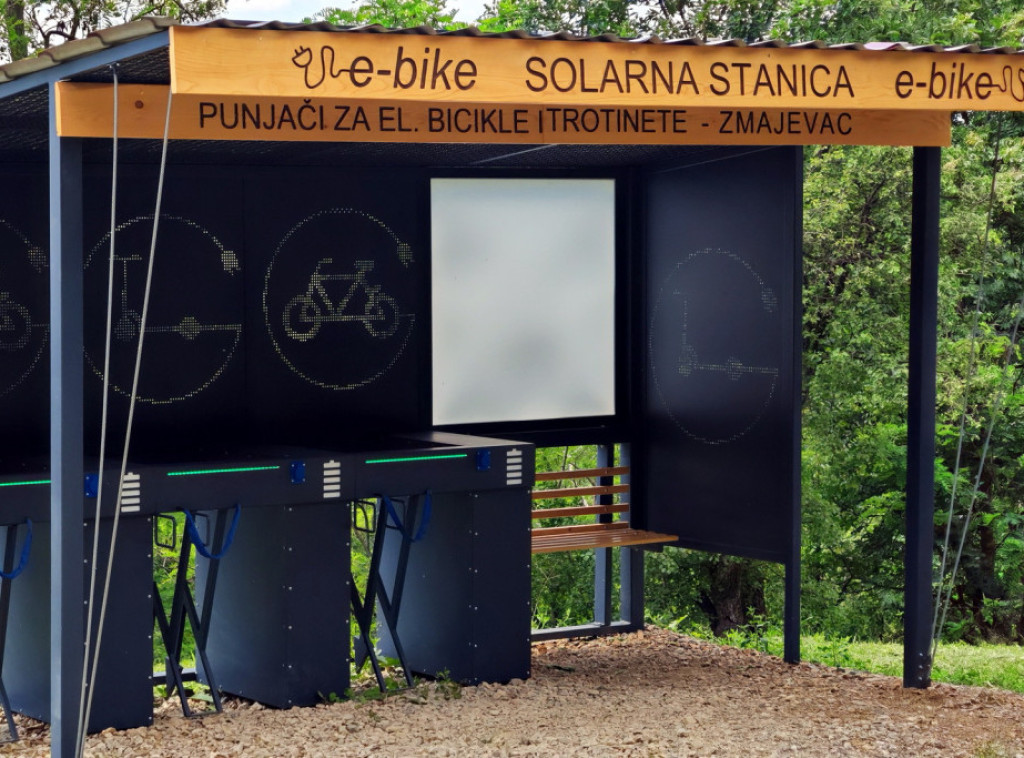 Otvorene solarne stanice za punjenje malih električnih vozila na Fruškoj gori