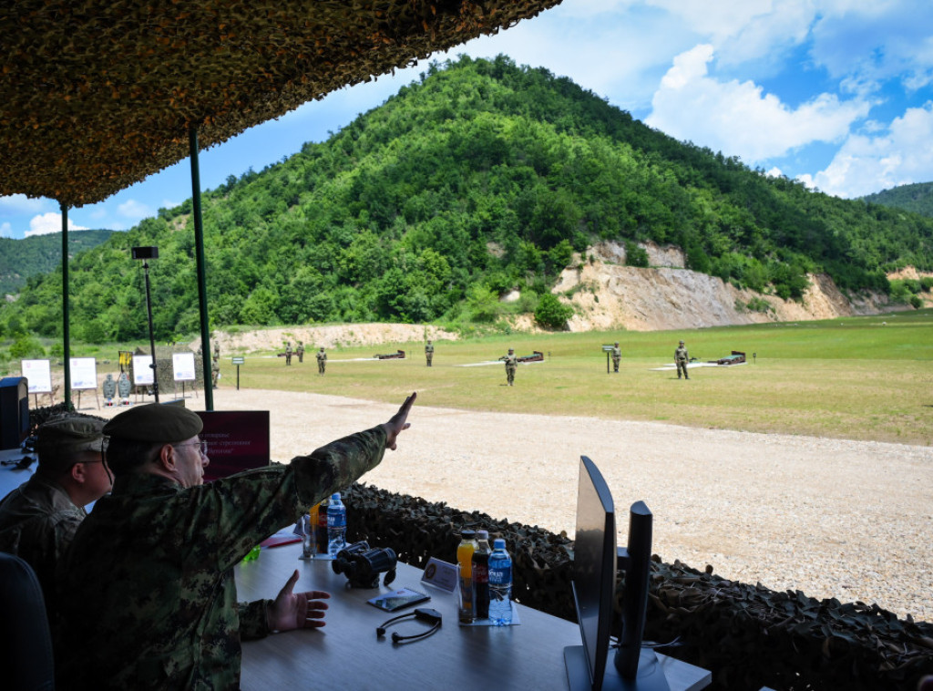Novi savremeni strelišni kompleks Vojske Srbije otvoren u selu Vrtogoš kod Vranja