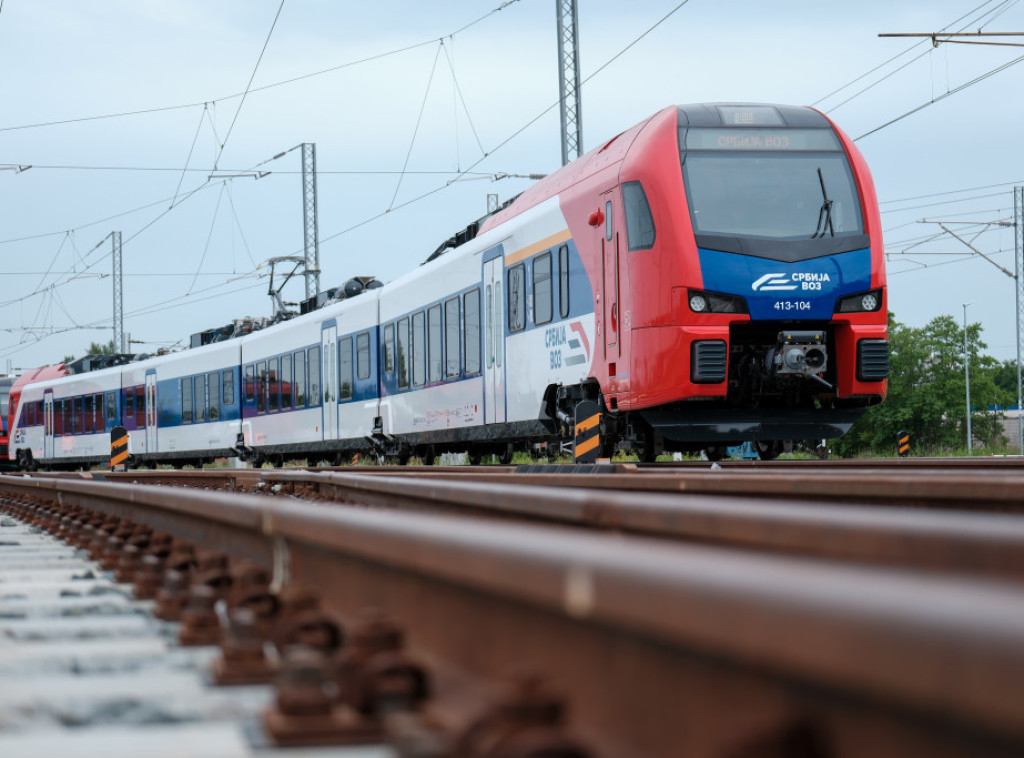 Od danas na relaciji Beograd - Užice saobraća prvi novi švajcarski voz