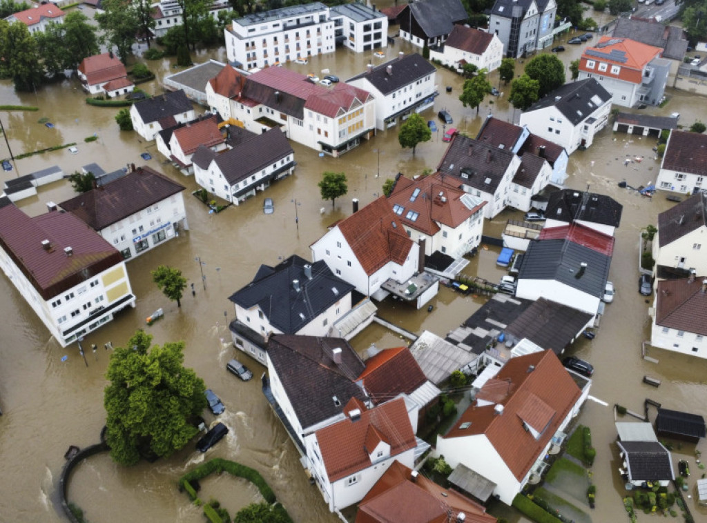 Na jugu Nemačke obustavljen železnički saobraćaj zbog poplava