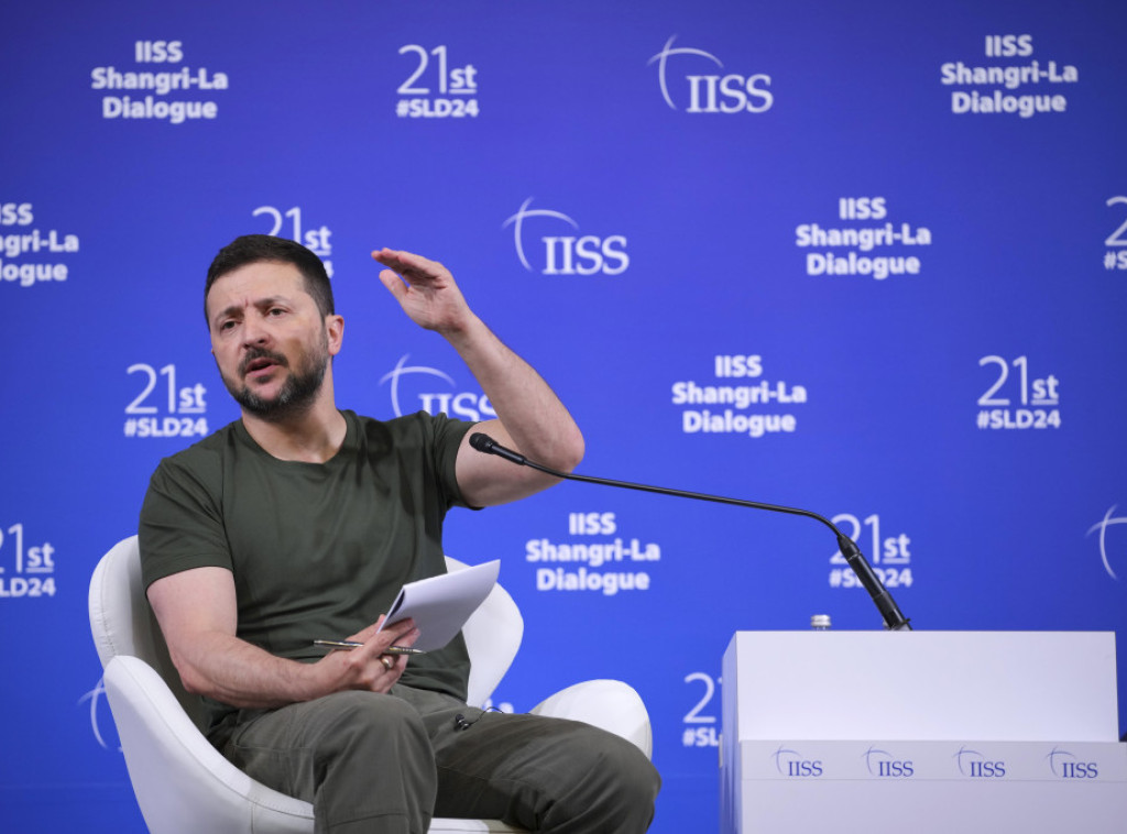 Zelenski optužio Kinu da pomaže Rusiji da omete mirovnu konferenciju u Švajcarskoj