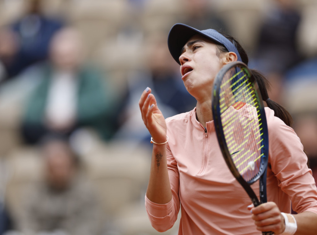 Srpska teniserka Olga Danilović eliminisana u osmini finala Rolan Garosa