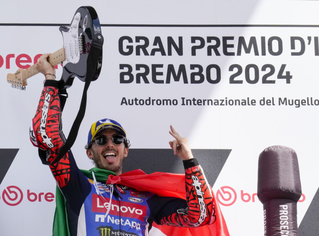 Moto GP: Frančesko Banjaja pobedio na trci za Veliku nagradu Italije