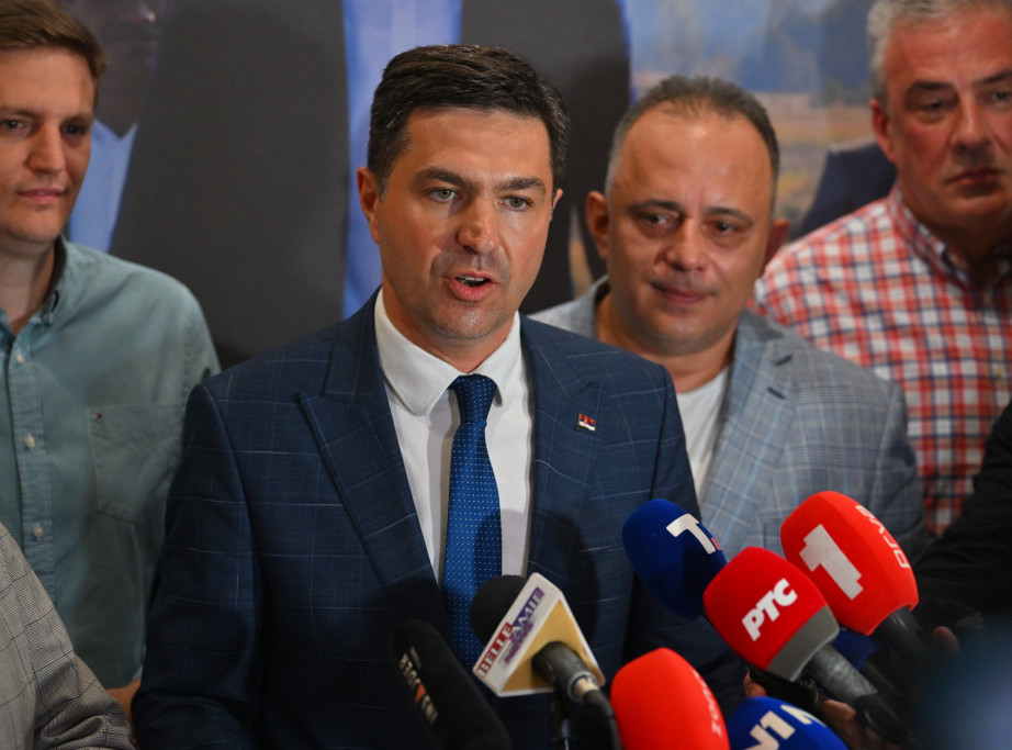 Pavlović: Tribina SNS-a u Nišu otkazana zbog onih koji nasilnim putem žele vlast