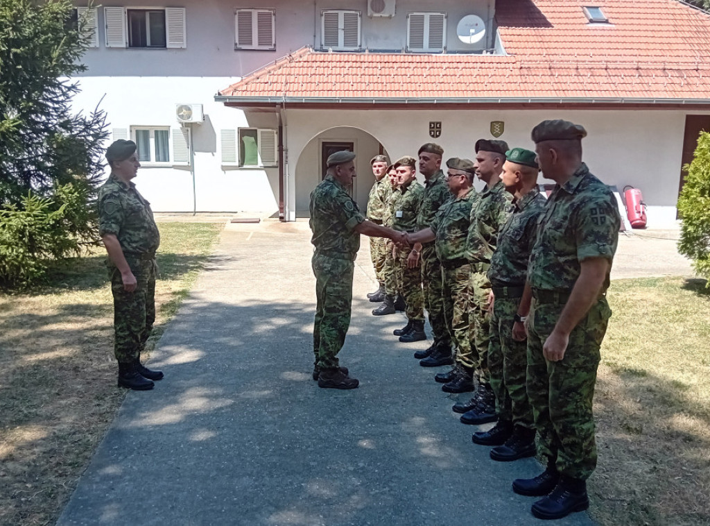 Zamenik načelnika Generalštaba general-potpukovnik Želimir Glišović obišao jedinice VS u garnizonima Sombor i Novi Sad