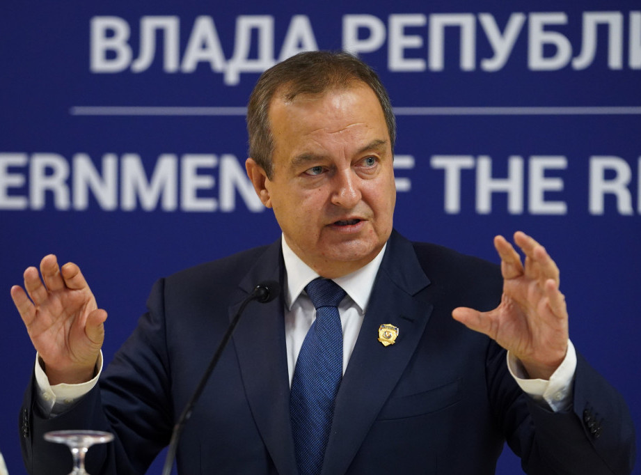 Dačić: Pripadnici MUP-a preuzimaju sveobuhvatne mere povodom današnje utakmice