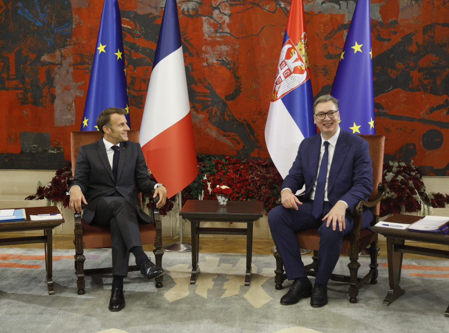 Vucic to visit Paris on Wednesday at Macron's invitation