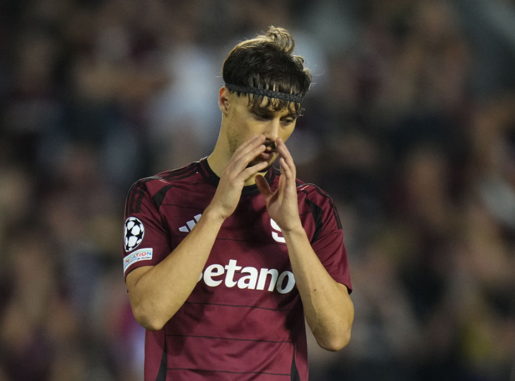 Veljko Birmančević strelac u pobedi fudbalera Sparte iz Praga protiv Ararata