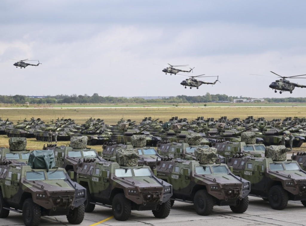 Intenzivne pripreme za prikaz sposobnosti Vojske Srbije "Zastava 2024" u nedelju