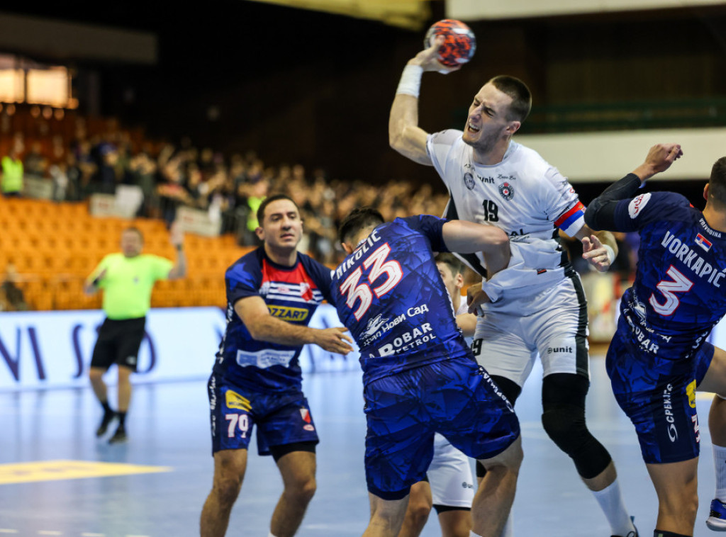 U finalu rukometne Superlige Srbije igraće Partizan i Vojvodina