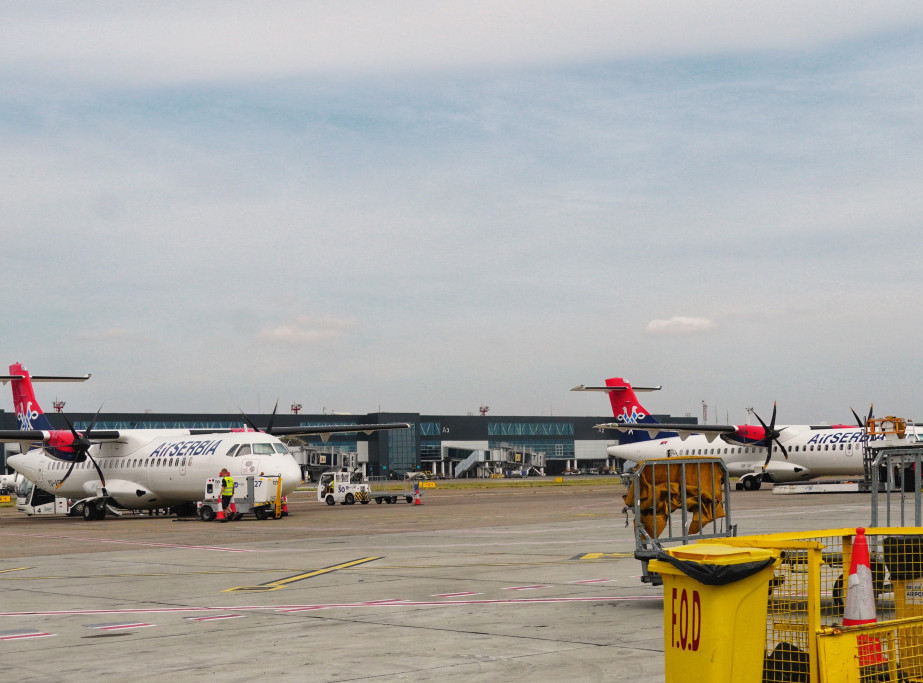 Beogradski aerodrom u prvom kvartalu imao 1,6 miliona putnika, rast 0,4 odsto međugodišnje