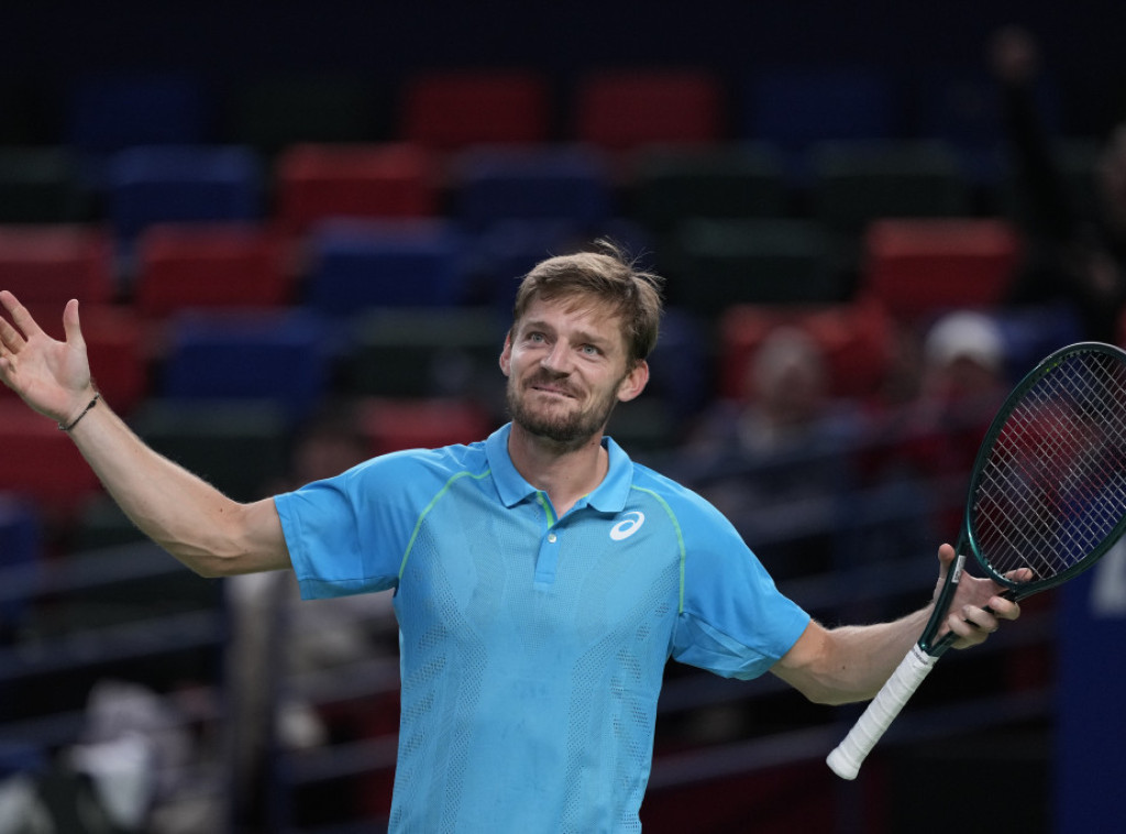 Belgijski teniser David Gofan poslednji četvrtfinalista mastersa u Šangaju