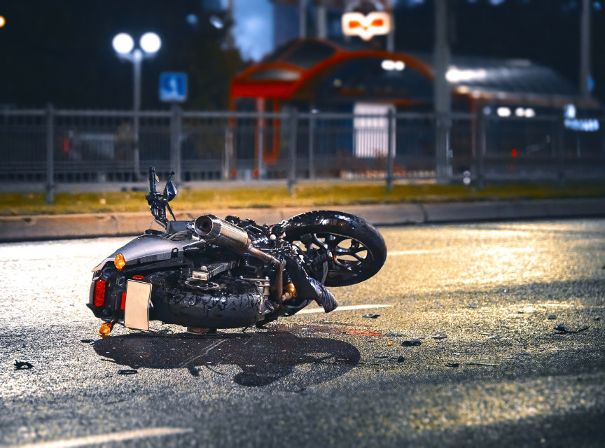 U sudaru u Rakovici povređen motociklista