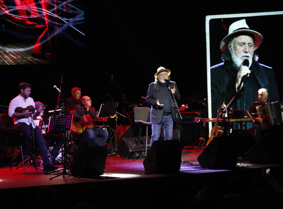 Rade Šerbedžija održao koncert u MTS dvorani