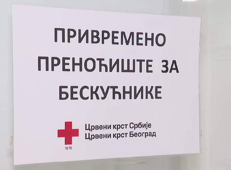Prenoćište za beskućnike sinoć je zabeležilo najveći broj noćenja u ovoj godini