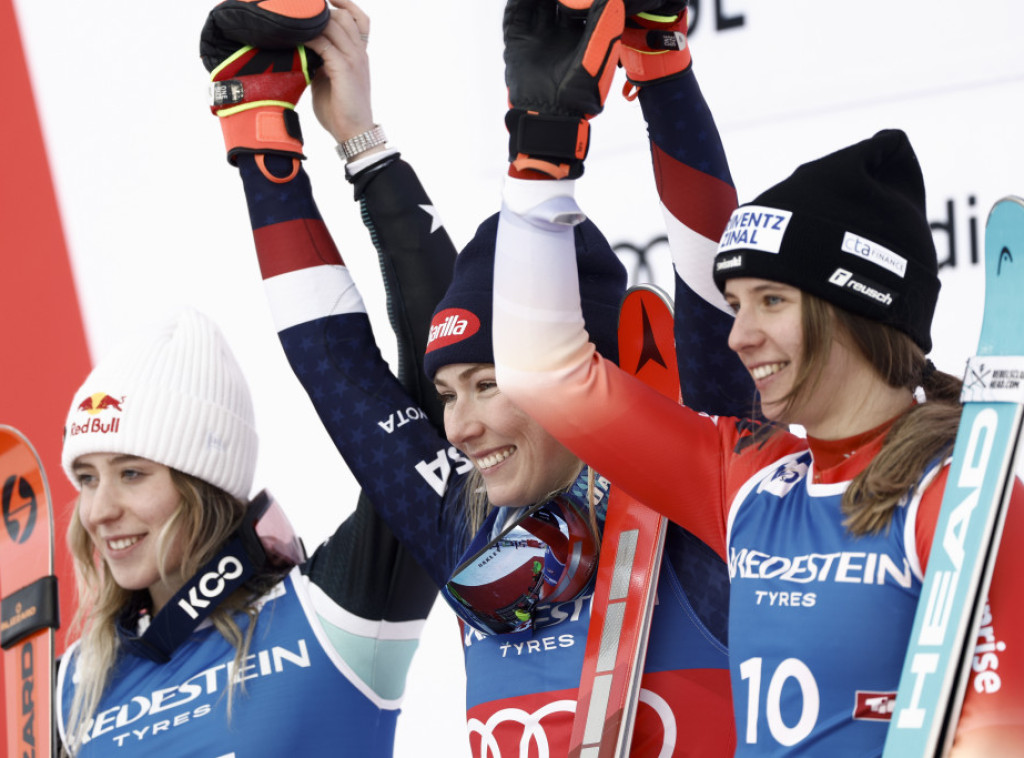 Američka skijašica Mikaela Šifrin pobednica slaloma u Gurglu