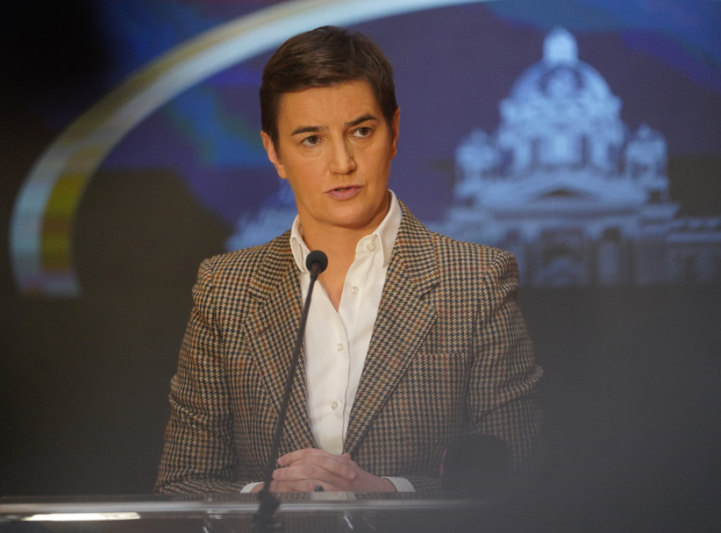 Brnabić: Pozivam sve na skup u subotu, da pokažemo da nećemo da damo nikome Srbiju