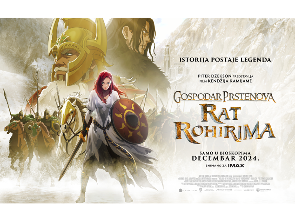 Anima film "Gospodar prstenova: Rat Rohirima" od 12. decembra u bioskopima