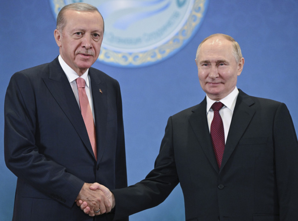 Putin razgovarao sa Erdoganom o rusko-američkom samitu na Aljasci