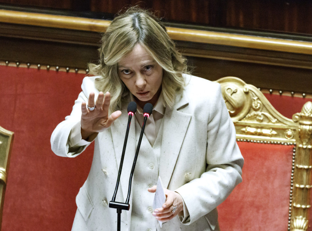 Meloni: Priznavanje palestinske države pre osnivanja može biti kontraproduktivno