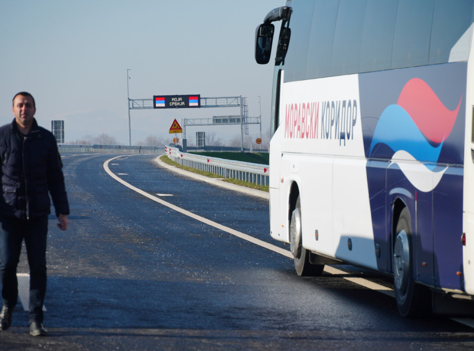 Sutra će biti otvorena deonica Moravskog koridora, prisustvovaće predsednik Vučić