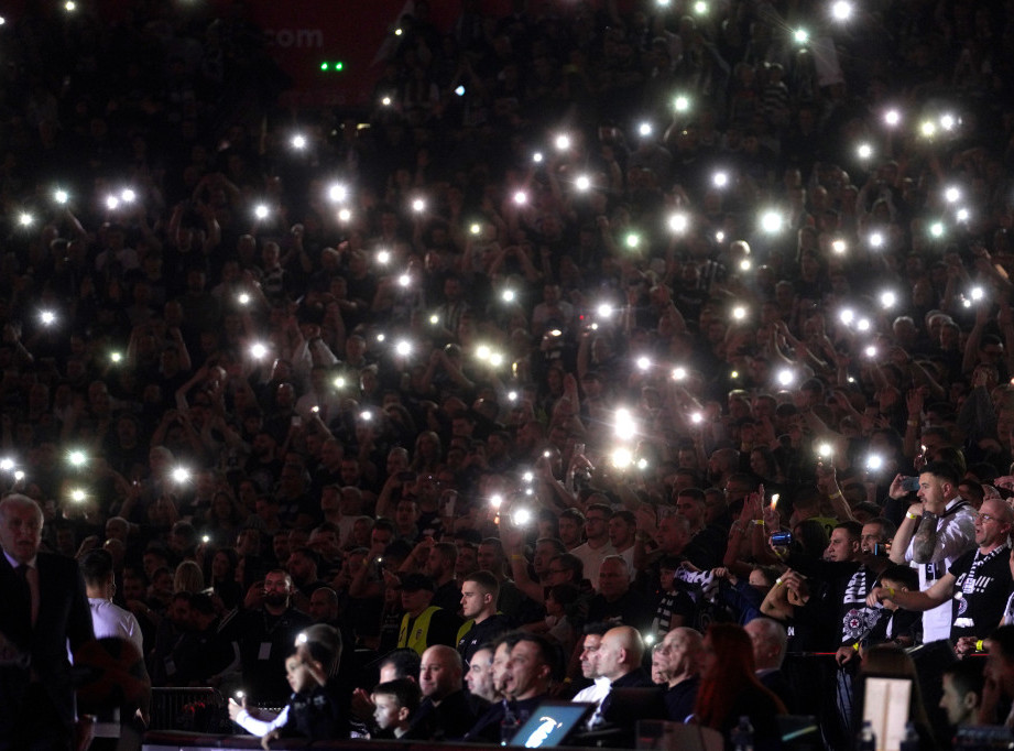 Evroliga kaznila Partizan sa 7.500 evra zbog ponašanja navijača tokom utakmice protiv Real Madrida