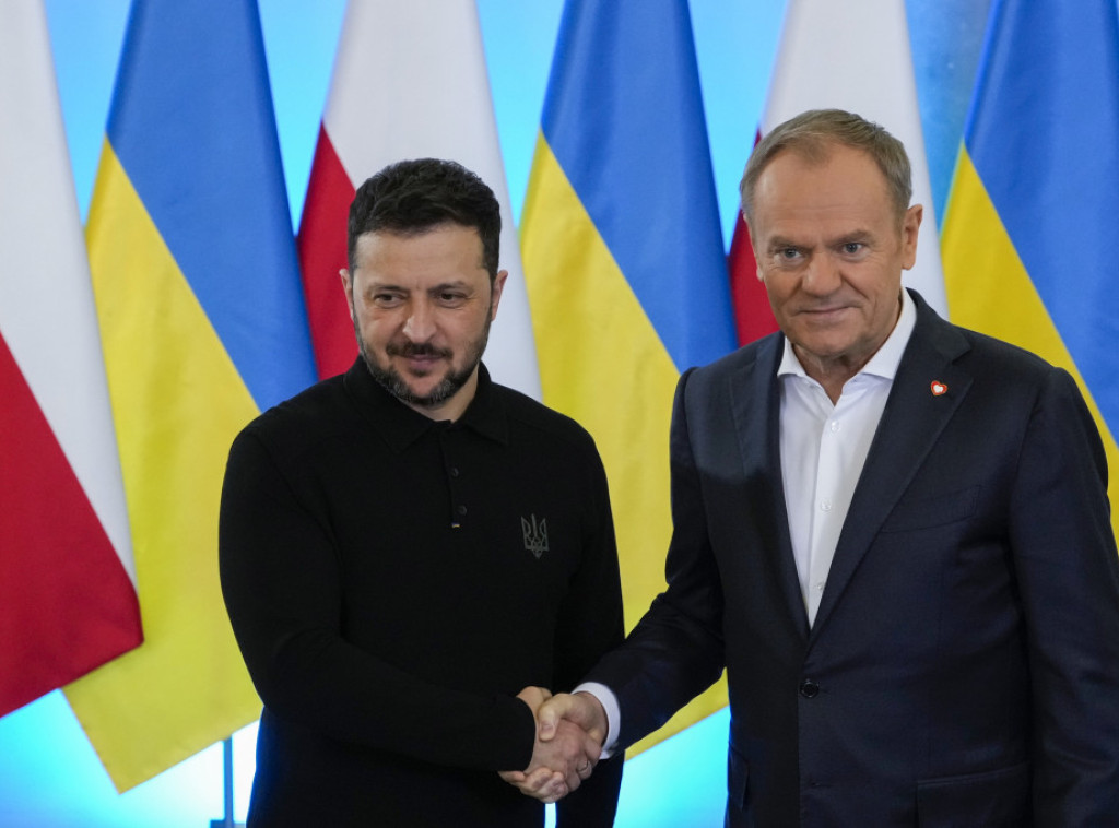 Zelenski i Tusk razgovarali o otvaranju klastera u vezi sa članstvom Ukrajine u EU