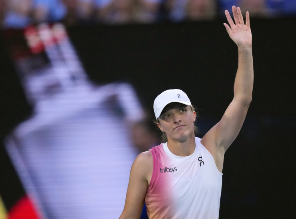 Poljska teniserka Iga Švjontek prva polufinalistkinja turnira u Sinsinatiju