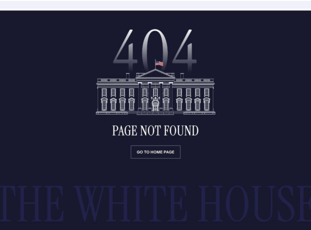 Trampova administracija uklonila špansku verziju sajta Bele kuće